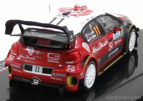 CITROEN  C3 WRC ABU DHABI N 11 RALLY TOUR DE CORSE 2018 S.LOEB - D.ELENA