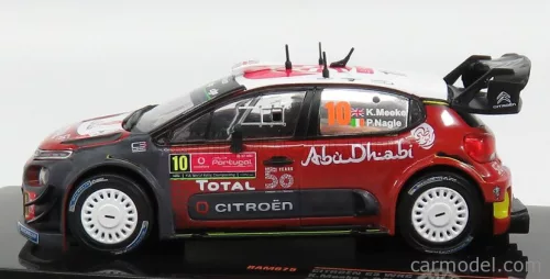 CITROEN  C3 WRC ABU DHABI N 10 RALLY PORTUGAL 2018 K.MEEKE - P.NAGLE