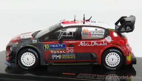 CITROEN  C3 WRC ABU DHABI N 10 RALLY FINLAND 2018 M.OSTBERG - T.ERIKSEN