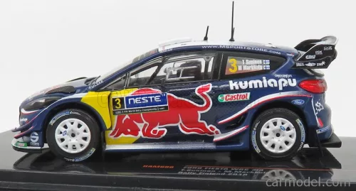 FORD ENGLAND  FIESTA WRC RED BULL N 3 RALLY FINLAND 2018 T.SUNINEN - M.MARKKULA