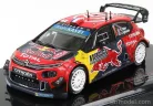 CITROEN  C3 WRC TEAM RED BULL N 1 WINNER RALLY MONTECARLO 2019 S.OGIER - J.INGRASSIA  RED YELLOW GREY