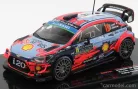 HYUNDAI  i20 WRC COUPE N 19 RALLY MONTECARLO 2019 S.LOEB - D.ELENA  2 TONE BLUE RED