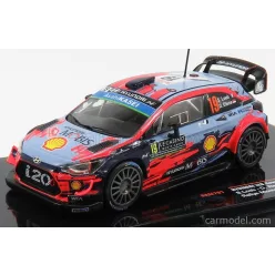   HYUNDAI  i20 WRC COUPE N 19 RALLY MONTECARLO 2019 S.LOEB - D.ELENA  2 TONE BLUE RED