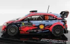 HYUNDAI  i20 WRC COUPE N 19 RALLY MONTECARLO 2019 S.LOEB - D.ELENA  2 TONE BLUE RED