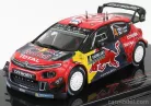 CITROEN  C3 WRC TEAM RED BULL N 4 RALLY SWEDEN 2019 E.LAPPI - J.FERM  RED YELLOW GREY