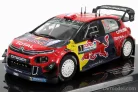 CITROEN  C3 WRC TEAM RED BULL N 1 RALLY CHILE 2019 S.OGIER - J.INGRASSIA  RED BLUE YELLOW