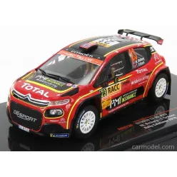   CITROEN  C3 R5 N 23 RALLY CATALUNYA 2019 M.OSTERBERG - T.ERIKSEN  RED YELLOW BLACK