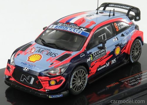 HYUNDAI  i20 WRC COUPE TEAM SHELL MOBIS N 9 6th RALLY MONTECARLO 2020 S.LOEB - D.ELENA