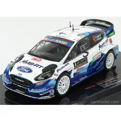   FORD ENGLAND  FIESTA WRC TEAM M-SPORT FORD WRT N 4 4th RALLY MONTECARLO 2020 E.LAPPI - J.FERN  2 TONE BLUE WHITE