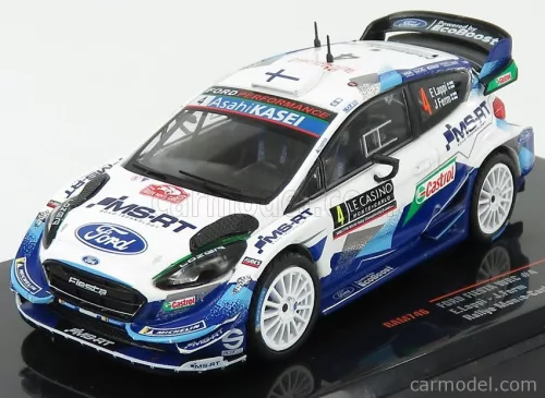FORD ENGLAND  FIESTA WRC TEAM M-SPORT FORD WRT N 4 4th RALLY MONTECARLO 2020 E.LAPPI - J.FERN  2 TONE BLUE WHITE