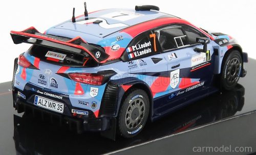 HYUNDAI  i20 COUPE WRC N 7 RALLY SARDEGNA 2020 P.L.LOUBET - V.LANDAIS