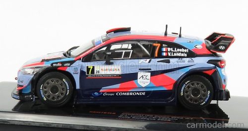 HYUNDAI  i20 COUPE WRC N 7 RALLY SARDEGNA 2020 P.L.LOUBET - V.LANDAIS