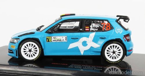 SKODA  FABIA R5 EVO N 78 RALLY MONZA 2020 M.ENGEL - L.MINOR