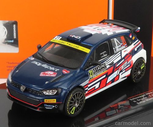 VOLKSWAGEN  POLO GTi R5 N 21 RALLY MONTECARLO 2021 N.GRYAZIN - K.ALEKSANDROV