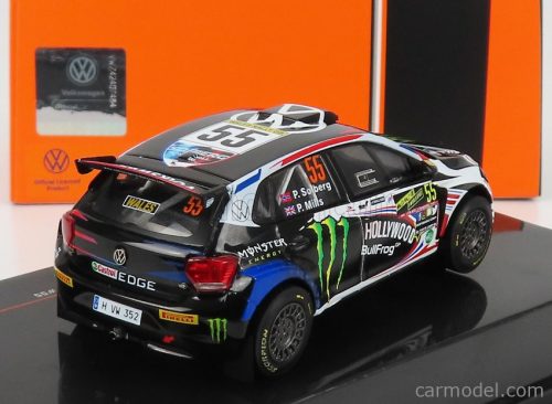 VOLKSWAGEN  POLO GTi R5 N 55 RALLY WALES 2019 P.SOLBERG - P.MILLS