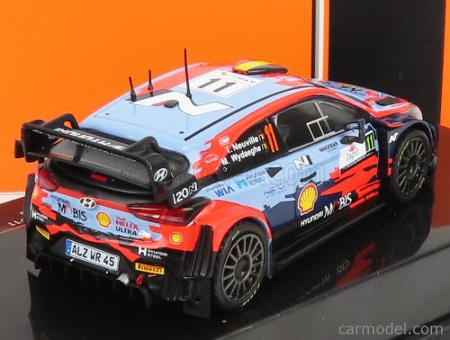 HYUNDAI  i20 COUPE WRC N 11 RALLY CROATIE 2021 T.NEUVILLE - M.WYDAEGHE