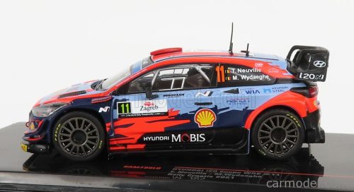 HYUNDAI  i20 COUPE WRC N 11 RALLY CROATIE 2021 T.NEUVILLE - M.WYDAEGHE