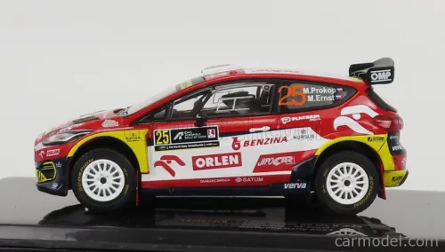 FORD ENGLAND  FIESTA R5 MKII N 25 RALLY ACROPOLIS 2021 M.PROKOP - M.ERNST