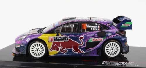 FORD ENGLAND  PUMA RALLY1 TEAM FORD WORLD RALLY M-SPORT N 16 RALLY MONTECARLO 2022 A.FOURMAUX - A.CORIA  PURPLE YELLOW BLACK