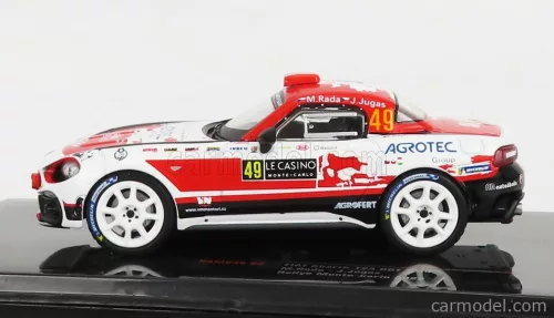 FIAT  124 ABARTH RGT N 49 RALLY MONTECARLO 2022 M.RADA - J.JUGAS