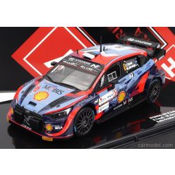   HYUNDAI  i20 COUPE WRC MOBIS N 8 RALLY CROATIA 2022 T.TANAK - M.JARVEOJA  2 TONE BLUE RED