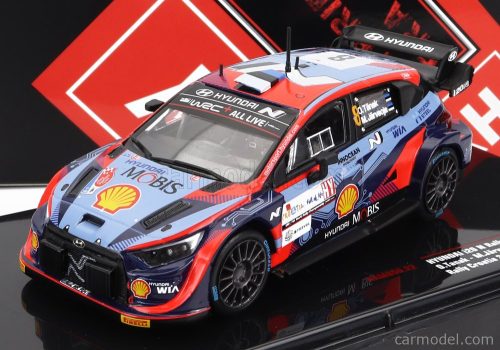 HYUNDAI  i20 COUPE WRC MOBIS N 8 RALLY CROATIA 2022 T.TANAK - M.JARVEOJA  2 TONE BLUE RED