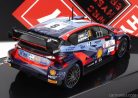 HYUNDAI  i20 COUPE WRC MOBIS N 8 RALLY CROATIA 2022 T.TANAK - M.JARVEOJA  2 TONE BLUE RED
