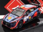 HYUNDAI  i20 COUPE WRC MOBIS N 11 RALLY CROATIA 2022 T.NEUVILLE - M.WYDAEGHE  2 TONE BLUE RED