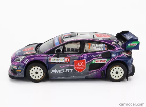 FORD ENGLAND PUMA RALLY1 TEAM FORD WORLD RALLY M-SPORT N 7 4th RALLY SARDINIA ITALY 2022 P.L.LOUBET - V.LANDAIS