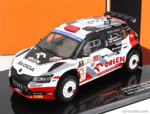 SKODA  FABIA RALLY2 EVO N 3 RALLY POLEN 2022 M.MARCZYK - S.GOSPORARCZYK