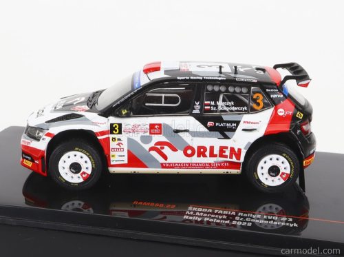 SKODA  FABIA RALLY2 EVO N 3 RALLY POLEN 2022 M.MARCZYK - S.GOSPORARCZYK