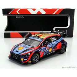   HYUNDAI  i20 COUPE WRC MOBIS N 11 RALLY FINLAND 2022 T.NEUVILLE - M.WYDAEGHE  2 TONE BLUE RED