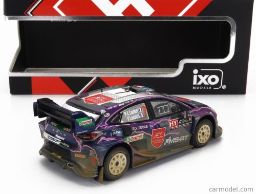 FORD ENGLAND - PUMA RALLY1 RED BULL TEAM FORD WORLD RALLY M-SPORT N 7 4th RALLY ACROPOLIS DIRTY VERSION 2022 PIERRE LOUIS LOUBET - VINCENT LANDAIS