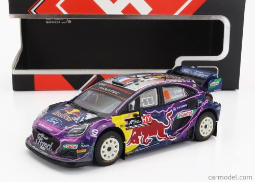 FORD ENGLAND PUMA RALLY1 RED BULL TEAM FORD WORLD RALLY M-SPORT N 19 RALLY ACROPOLIS 2022 S.LOEB - I.GALMICHE