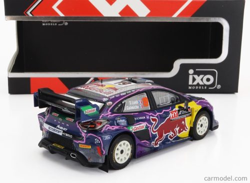 FORD ENGLAND PUMA RALLY1 RED BULL TEAM FORD WORLD RALLY M-SPORT N 19 RALLY ACROPOLIS 2022 S.LOEB - I.GALMICHE