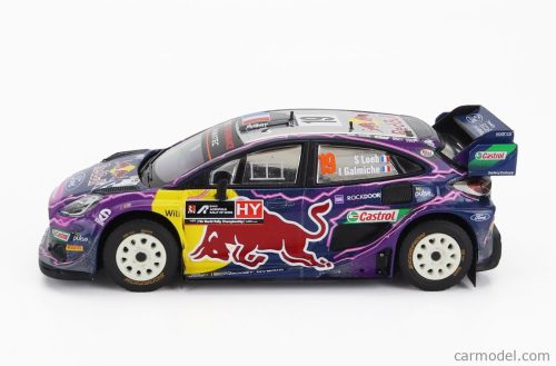 FORD ENGLAND PUMA RALLY1 RED BULL TEAM FORD WORLD RALLY M-SPORT N 19 RALLY ACROPOLIS 2022 S.LOEB - I.GALMICHE