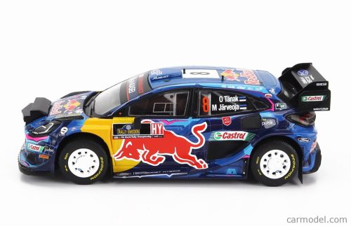FORD ENGLAND PUMA RALLY1 TEAM RED BULL FORD WORLD RALLY M-SPORT N 8 WINNER RALLY SWEDEN 2023 O.TANAK - M.JARVEOJA