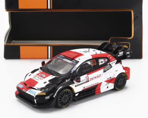 TOYOTA  YARIS GR HYBRID RALLY1 TEAM TOYOTA GAZOO RACING WRT N 33 7th RALLY CROATIA 2023 ELFYN EVANS - SCOTT MARTIN  WHITE RED BLACK