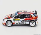 SKODA  FABIA RALLY2 EVO TEAM AGROTECH SKODA N 4 WINNER RALLY BARUM 2022 JAN KOPECKY - JAN HLOUSEK  WHITE RED BLACK