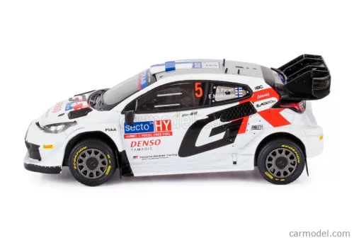 TOYOTA  YARIS GR RALLY1 TEAM TOYOTA GAZOO RACING WRT N 5 4th RALLY FINLAND 2024 SAMI PAJARI - ENNI MALKONEN  WHITE