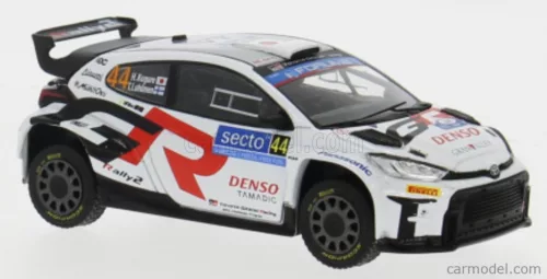 TOYOTA  YARIS GR RALLY1 TEAM TOYOTA GAZOO RACING WRT N 44 RALLY FINLAND 2024 HIKARU KOGURE - TOPI LUHTINEN  WHITE