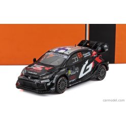   TOYOTA  YARIS GR HYBRID RALLY1 TEAM TOYOTA GAZOO RACING WRT N 69 4th RALLY MONTECARLO 2025 KALLE ROVANPERA - JONNE HALTTUNEN  BLACK