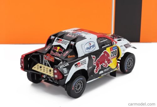 TOYOTA  HILUX GR DKR EVO T1+ PICK-UP TEAM TOYOTA GAZOO RACING RED BULL N 200 WINNER RALLY DAKAR 2023 NASSER AL-ATTIYAH - MATHIEU BAUMEL  VARIOUS