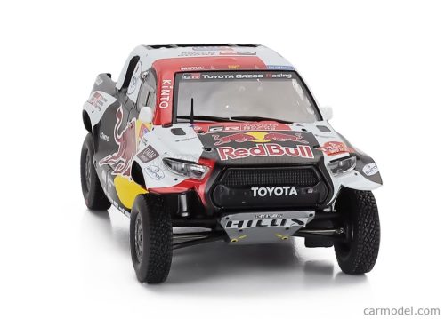 TOYOTA  HILUX GR DKR EVO T1+ PICK-UP TEAM TOYOTA GAZOO RACING RED BULL N 200 WINNER RALLY DAKAR 2023 NASSER AL-ATTIYAH - MATHIEU BAUMEL  VARIOUS