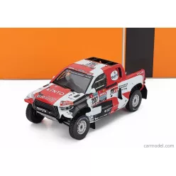   TOYOTA  HILUX GR DKR EVO T1+ TEAM GAZOO RACING N 207 RALLY DAKAR 2022 GINIEL DE VILLIERS - DENNIS MURPHY  WHITE RED BLACK
