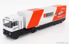 RENAULT  MAGNUM AE500 CAR TRANSPORTER TEAM F1 McLAREN HONDA MP4/6 WORLD CHAMPION SEASON 1991  WHITE BLACK ORANGE