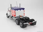 KENWORTH  W900 TRACTOR TRUCK STARS & STRIPES LIVERY 3-ASSI 1989  WHITE BLUE RED