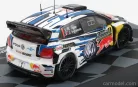VOLKSWAGEN  POLO WRC TEAM VOLKSWAGEN MOTORSPORT RED BULL N 1 WINNER RALLY MONTECARLO WORLD CHAMPION 2016 S.OGIER - J.INGRASSIA  WHITE BLUE