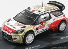 CITROEN  DS3 WRC TOTAL ABU DHABI N 1 WINNER RALLY MONTECARLO 2013 S.LOEB - D.ELENA  RED GOLD WHITE