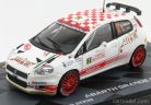 FIAT  GRANDE PUNTO S2000 N 2 RALLY MONTECARLO 2009 G.BASSO - M.DOTTA  WHITE RED
